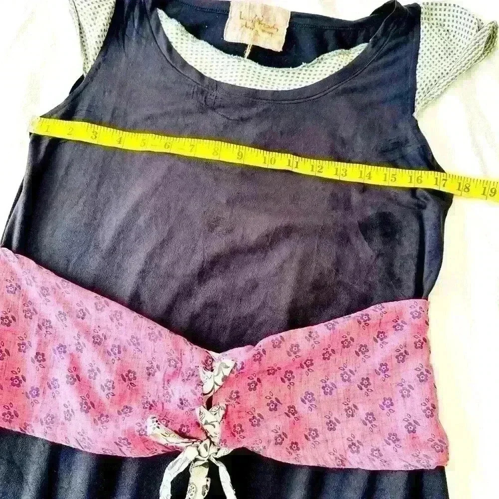 Ian Mosh Lace Up Corset Waist Prairie Dress Size 5 or US Size 6 - Picture 8 of 13